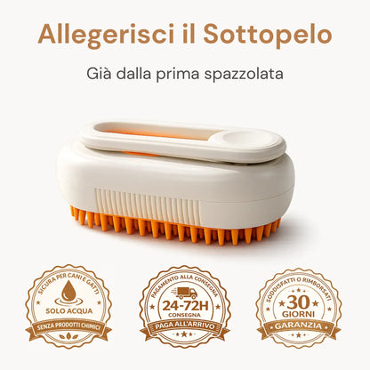 MistyPaws™ | Spazzola a Vapore Delicato