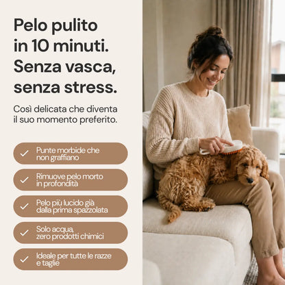 MistyPaws™ | Spazzola a Vapore Delicato